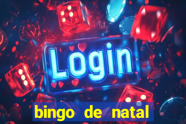 bingo de natal para imprimir gratis